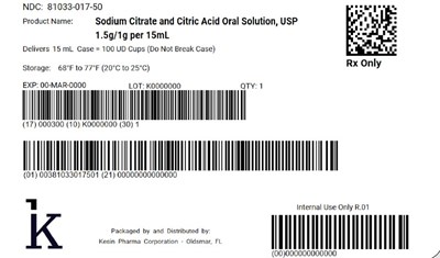 15 mL Ud Cup Case Label (15 mL Case Label 100)